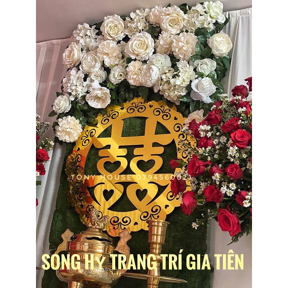 [Cưới] GIA TIÊN PHỤ KIỆN TRANG TRÍ NGÀY CƯỚI - NHÀ TONY