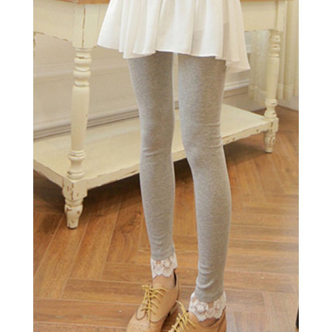Quần Legging Viền Ren | BigBuy360 - bigbuy360.vn