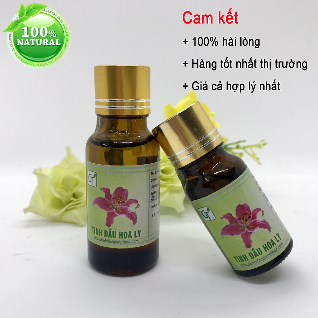 Tinh Dầu Hoa Ly Nguyên Chất 100ml - Khử mùi, tạo hương thơm, thơm mạnh, thơm bền lâu -