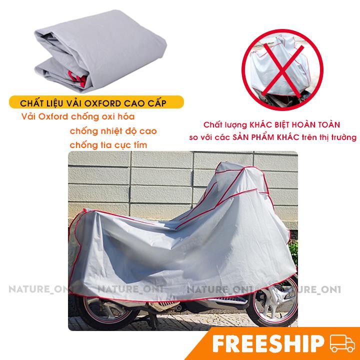 Bạt phủ xe máy ❤FREESHIP ❤ áo trùm xe máy - Che Nắng Che Mưa Phủ Bảo Vệ Xe Loại Cao Cấp Siêu Bền