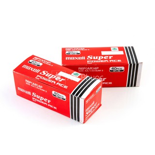 Pin tiểu AA Maxell Super R6P(AR)4P (size lớn, 1 viên)