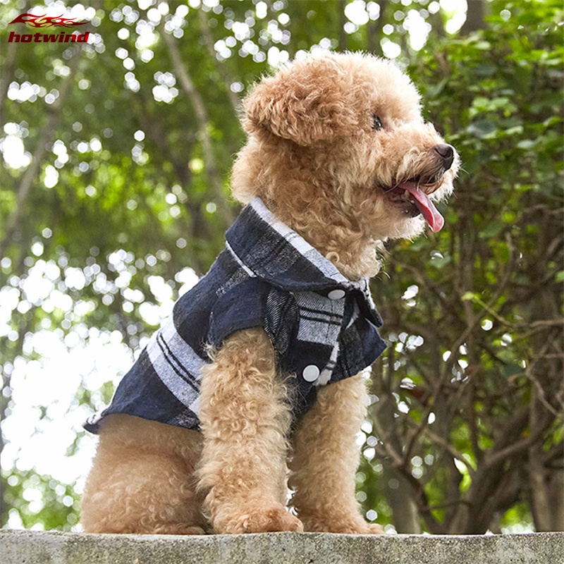 Hw Áo Thun Cotton Dễ Thương Cho Thú Cưng Size XS-XL