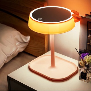 Gương trang điểm, Gương LED để bàn cảm ứng sang trọng để bàn - 3 chế độ ánh sáng lung linh - mẫu 2021