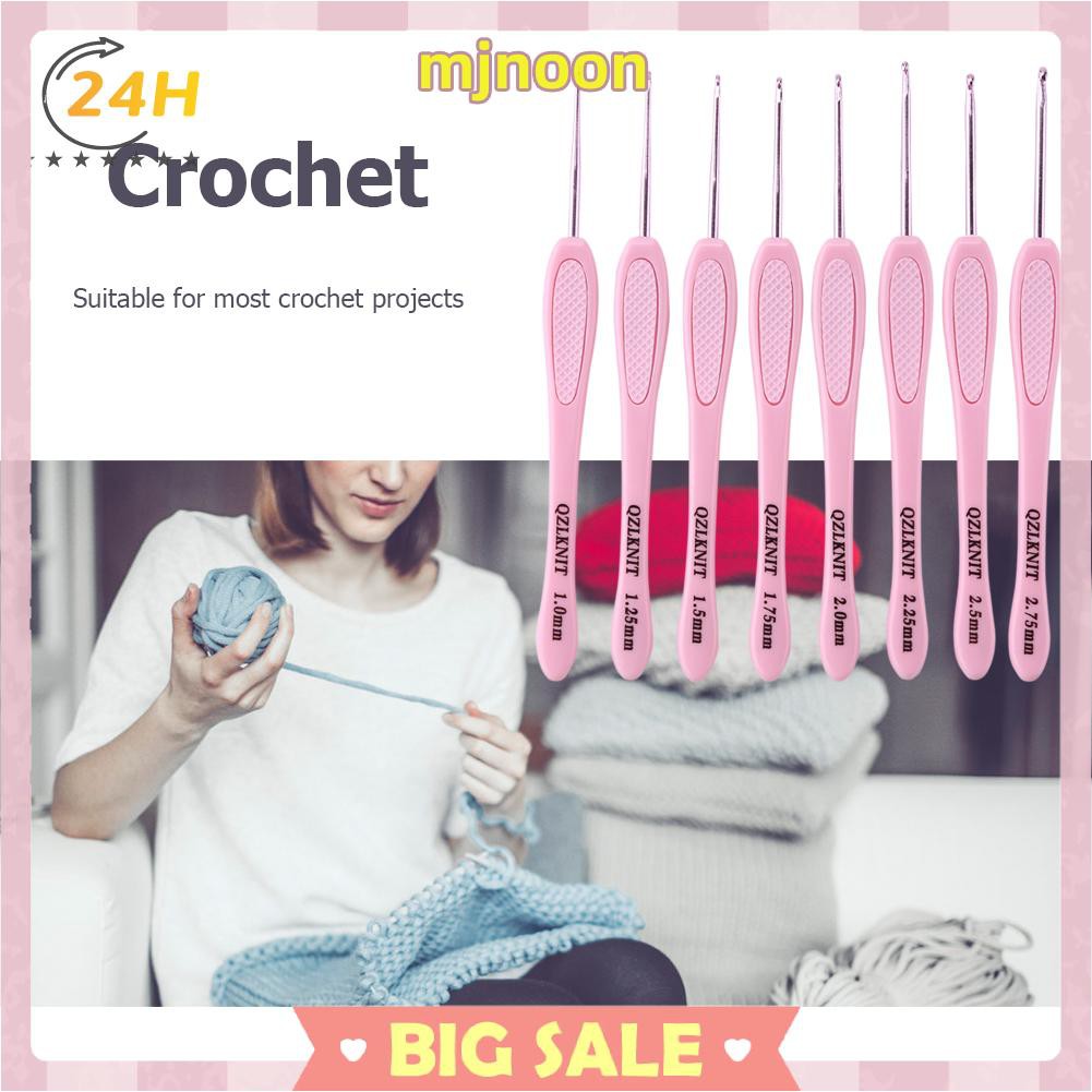 Bộ 8 Kim Móc Len 1-2.75mm Chuyên Dụng Chất Lượng Cao