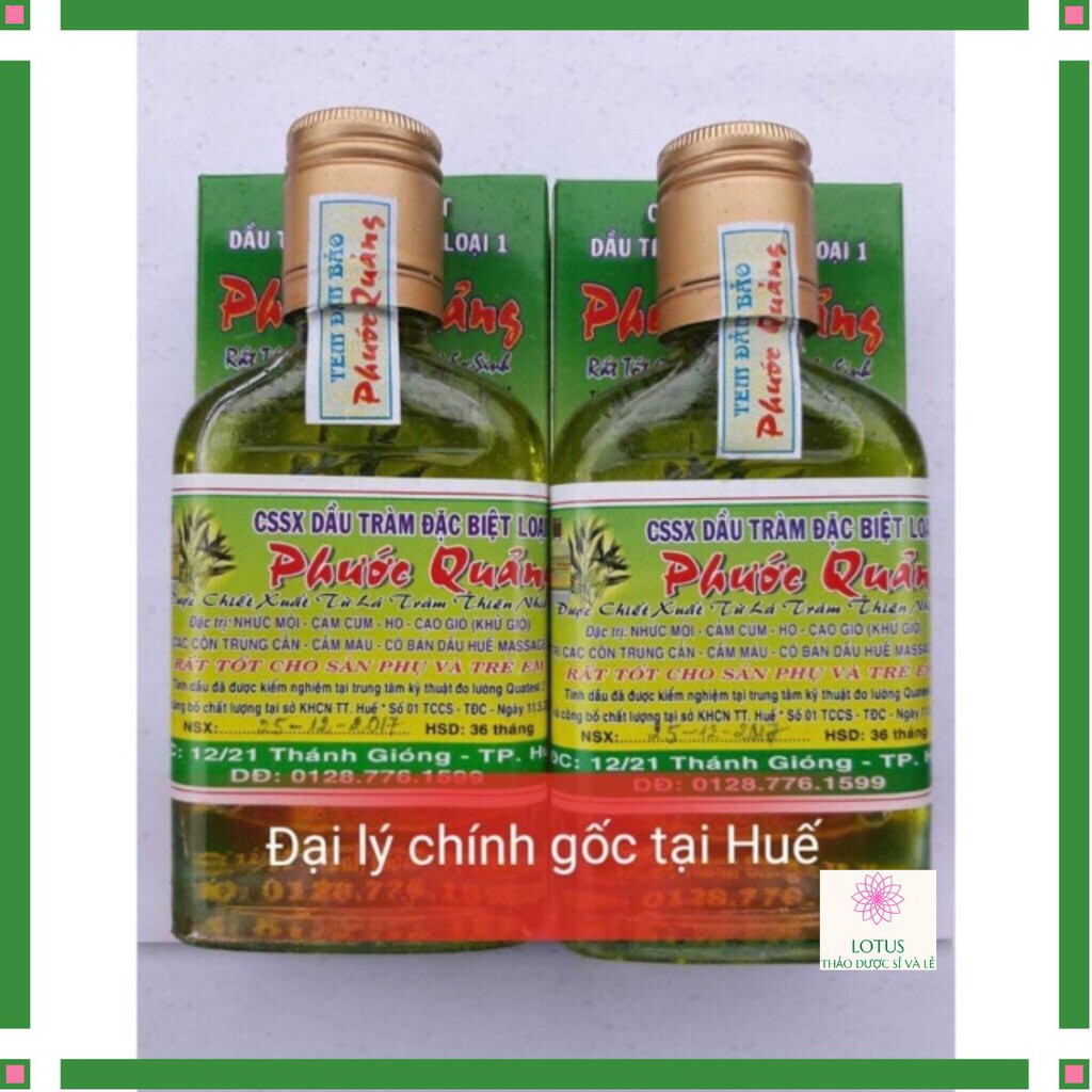 Bán sỉ rẻ nhất Combo 10 chai Tinh dầu tràm Phước Quảng loại xịn đảm bảo tốt nhất 100ml