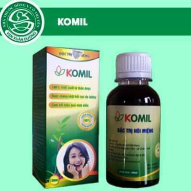 Thuốc trị hôi miệng komil