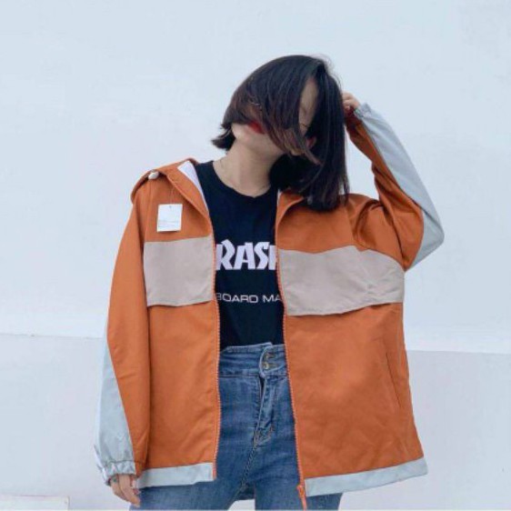 [Ảnh Thật] Áo Khoác Dù Nữ 2 Lớp Trơn Free Size 65kg AK159 TD Fashion