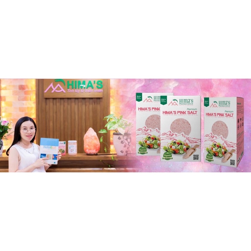 Muối hồng Himalaya Hima's Pink Salt