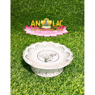 Bộ Sứ Thờ Cúng Bạch Ngọc Màu Trắng SUO