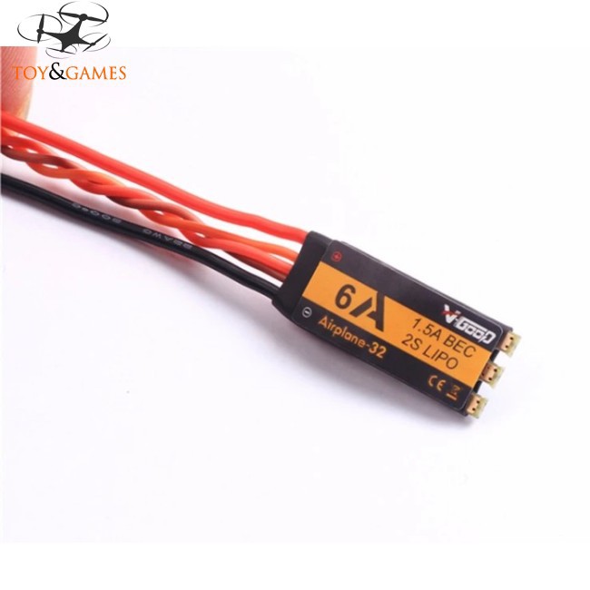 RC Động Cơ Không Chổi Than 1.5a Sbec Cho Máy Bay Điều Khiển Từ Xa 6a Vgod 32-bit Với 2s