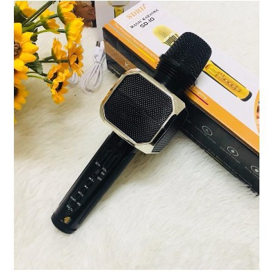 Mic hát karaoke bluetooth SD 10. Micro bluetooth không dây có loa TUYỆT ĐỈNH SIÊU PHẨM -  BH 6 tháng - CAM KẾT CHÍNH HÃN