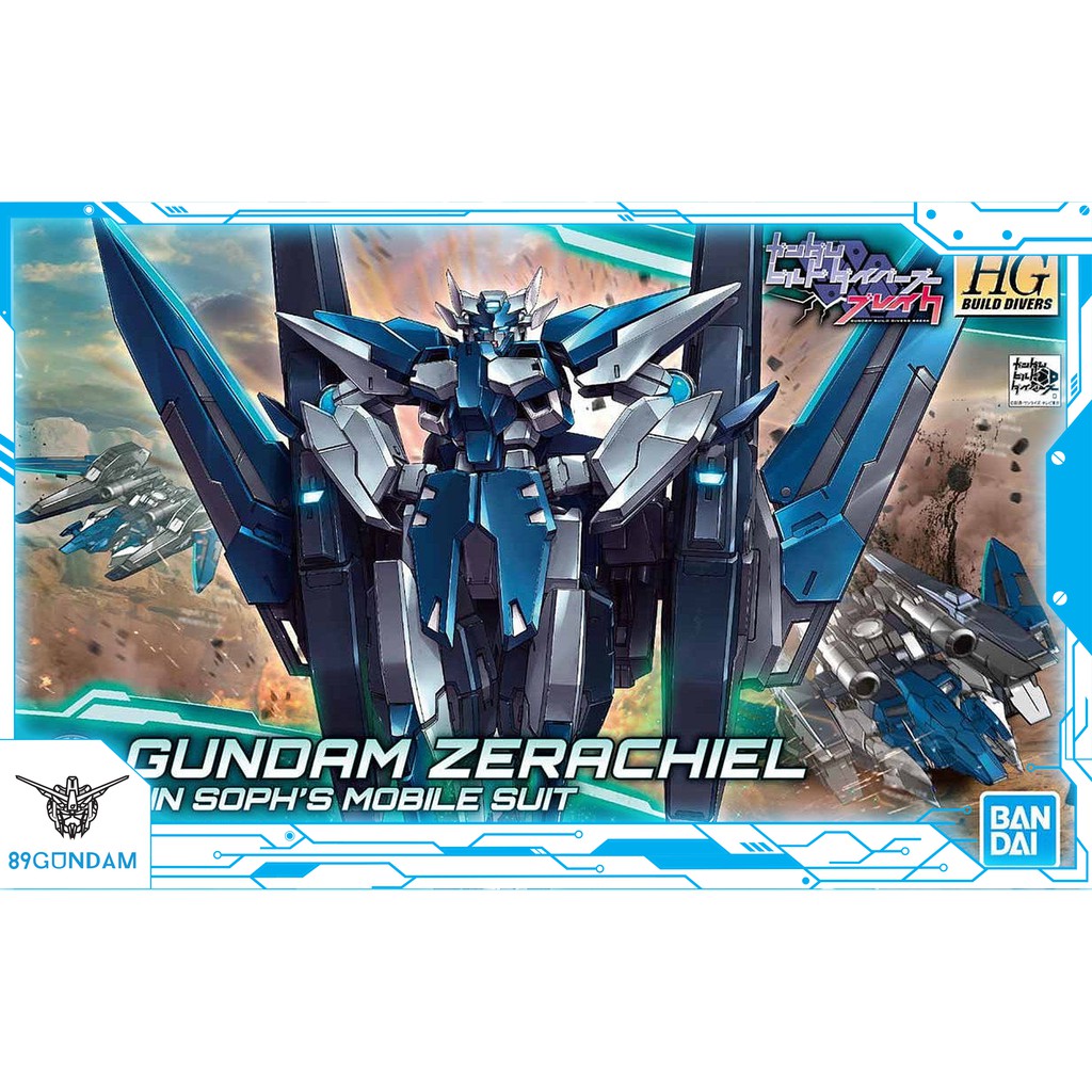 Mô Hình Lắp Ráp Gundam HG BD Zerachiel (tặng kèm base)