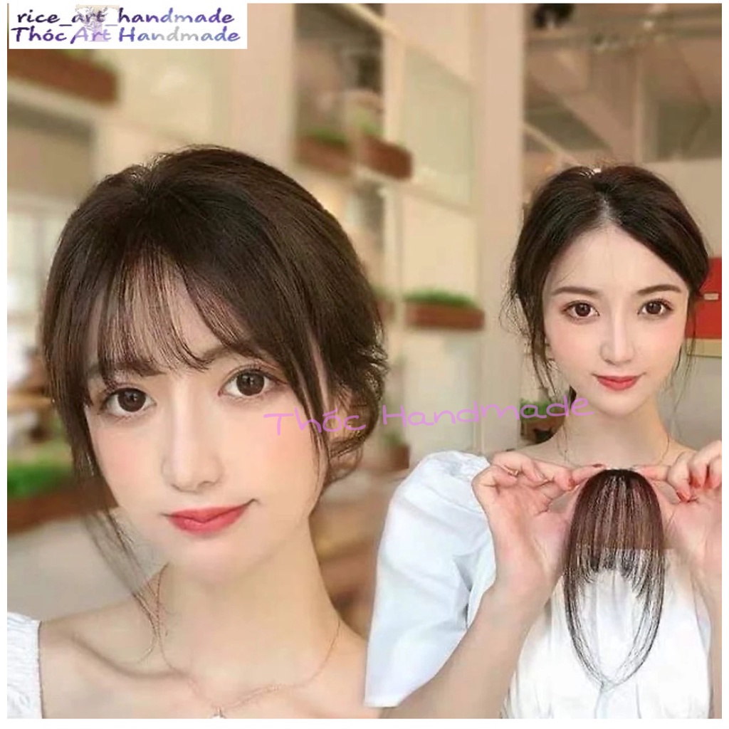 Tóc giả mái thưa giống thật - Chi tiết đến từng sợi tóc - Cho bạn cảm giác siêu chân thật