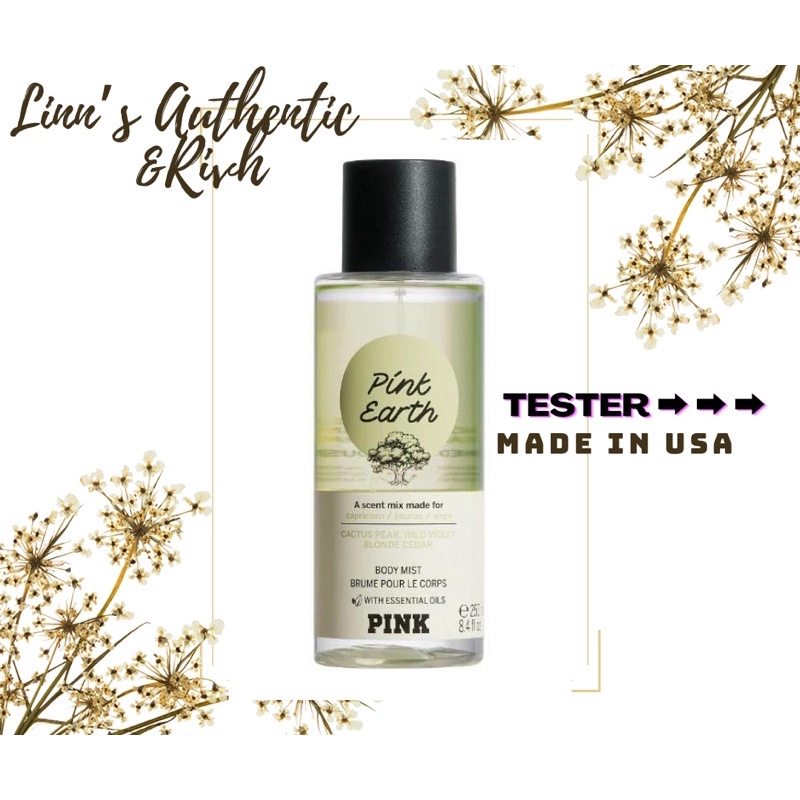 PINK EARTH - Xịt Thơm Body Mist Victoria’s Secret Usa