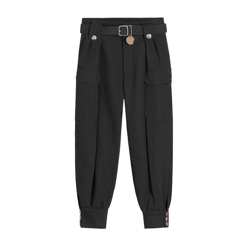 Quần Dài Dáng Rộng Phong Cách Hàn Quốc Thời Trang Xuân Thu Cho Nữ