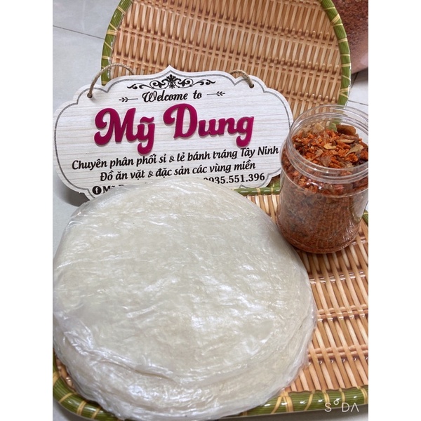 Combo 500gram bánh phơi sương tròn  và 250gram muối tép hành phi giá 85k!
