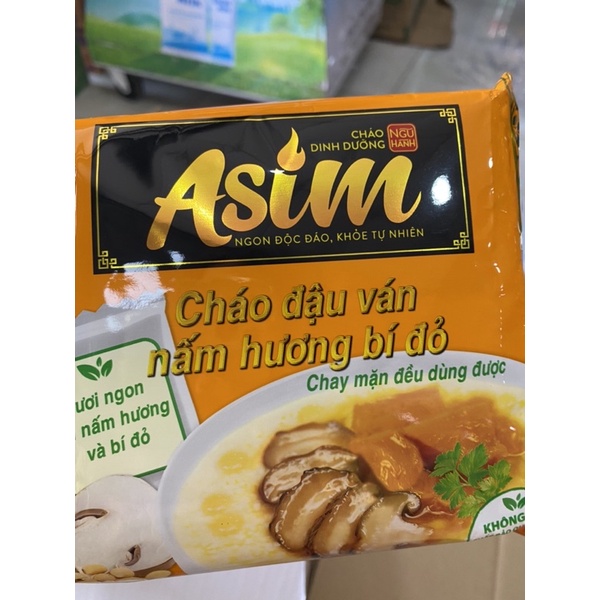 Cháo dinh dưỡng ngũ hành Asim gói 72g