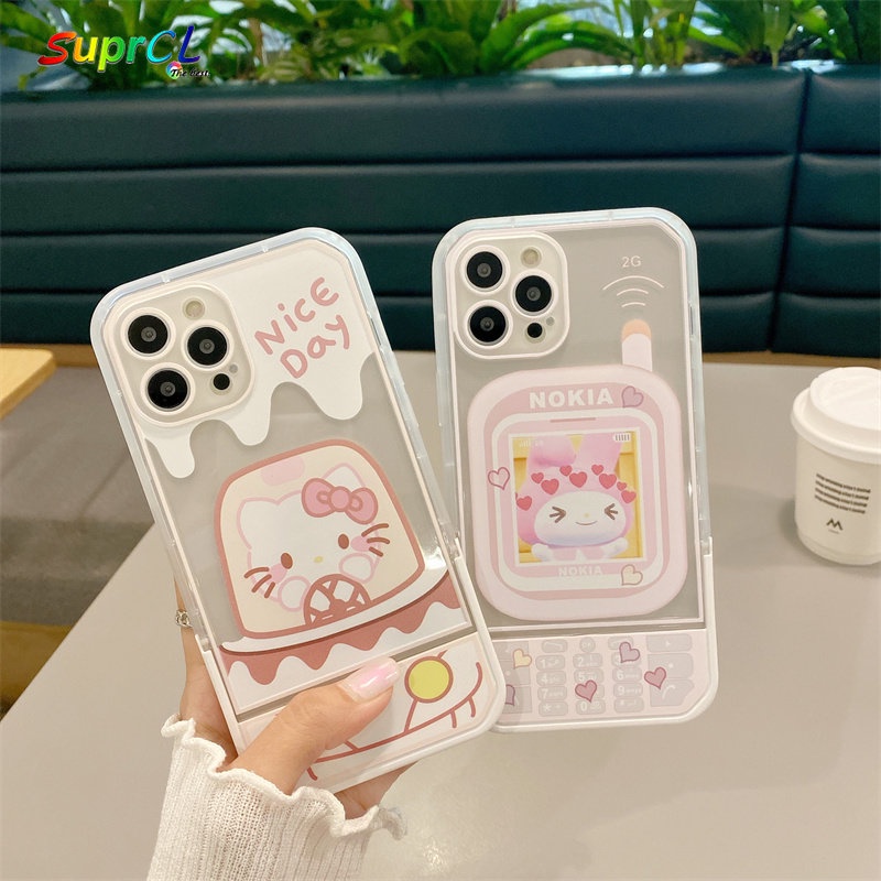 Ốp Điện Thoại Silicon Chống Sốc Có Giá Đỡ 2 Trong 1 Cho iPhone11 12 13 Pro X XS Max XR iPhone 7 8 Plus