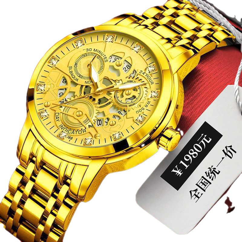 Đồng Hồ Cơ Tự Động Chống Thấm Nước Thời Trang Cho Nam