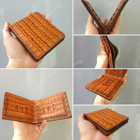 Ví nam handmade da thật cao cấp của Hasan.vn