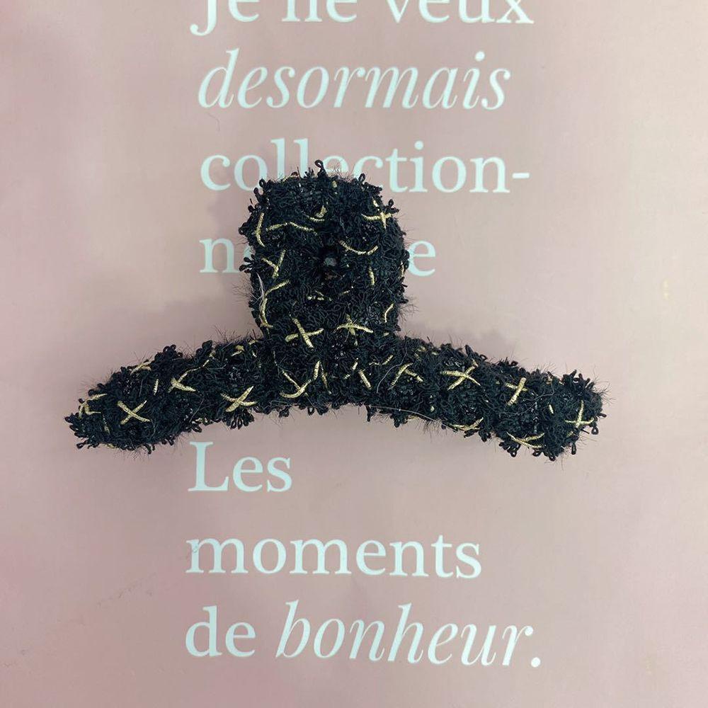 TWINKLE Kẹp Tóc Càng Cua Lớn Bằng Vải Bông Cho Nữ