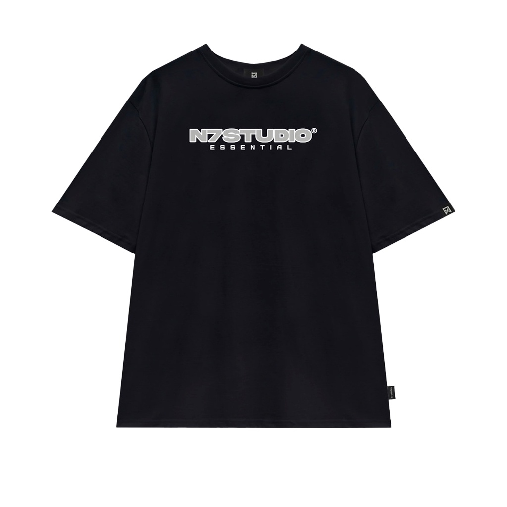 iyRz / Áo thun unisex N7 Studio Essential phông tay lỡ nam nữ form rộng Local Brand 