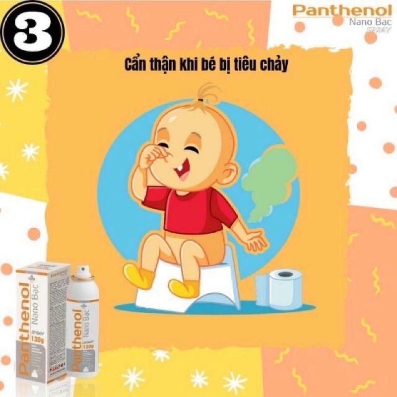 XỊT BỎNG PANTHENOL xịt bỏng da, hăm tã và tổn thương da