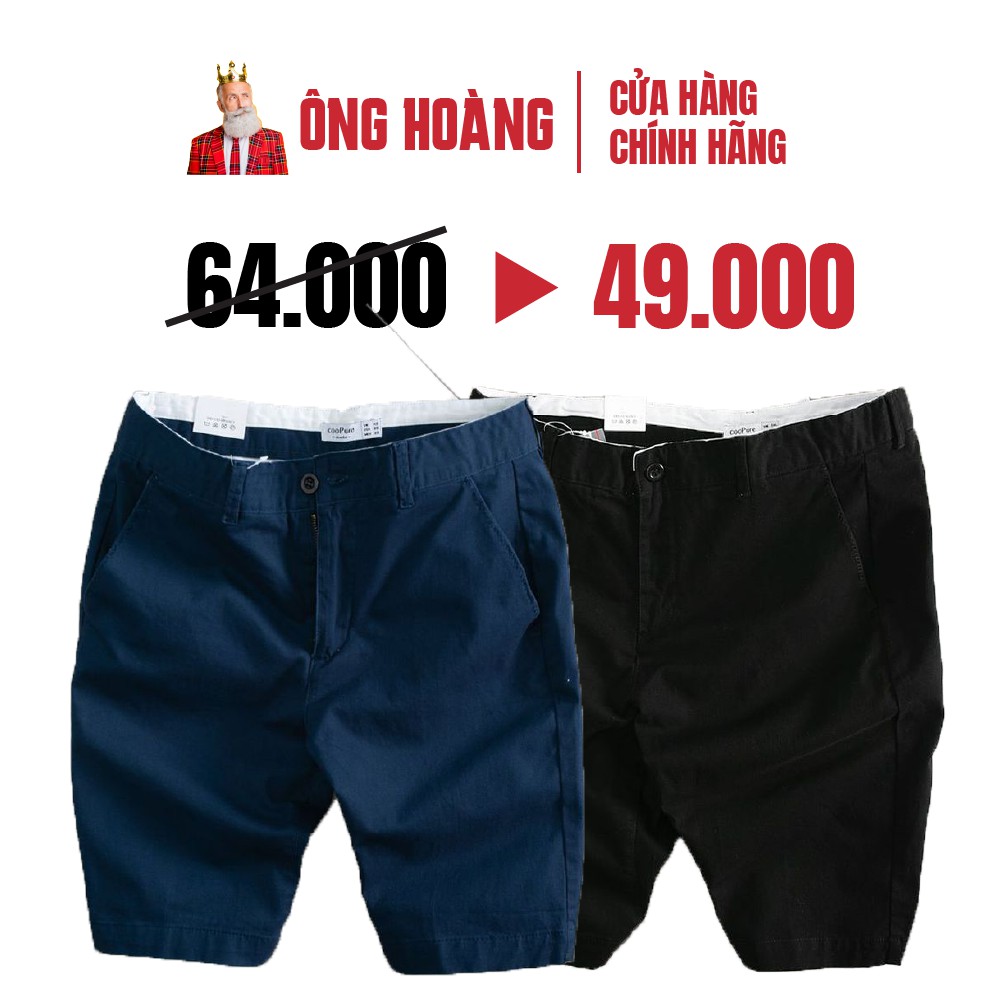 Quần short kaki cao cấp, quần ngắn thời trang phong cách unisex dễ phối đồ coopure