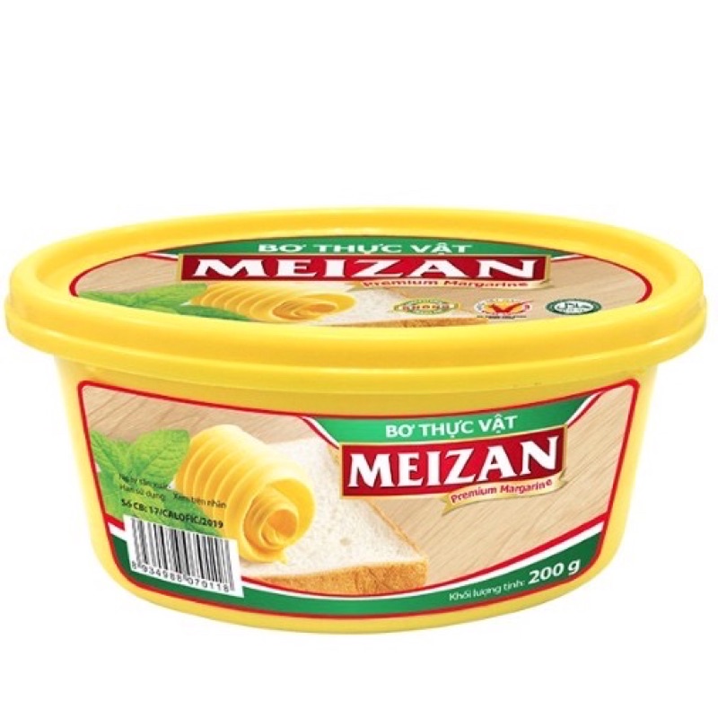 Bơ thực vật Meizan 200gr