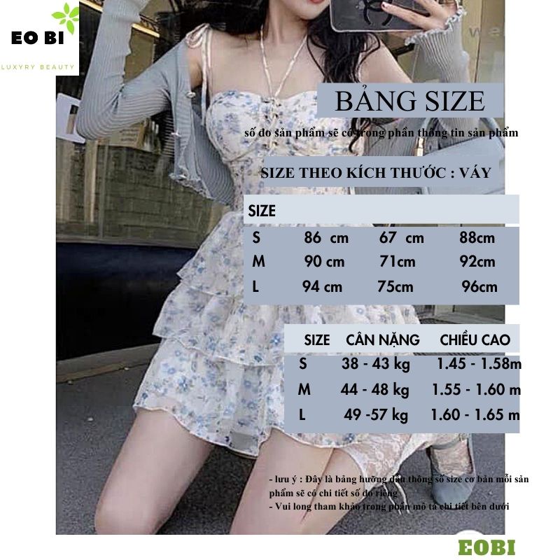 Váy voan hoa 2 dây xòe bồng tặng kèm áo choàng ngoài xám đậm kiểu dáng hàn quốc ulzzang tiểu thư dễ thương