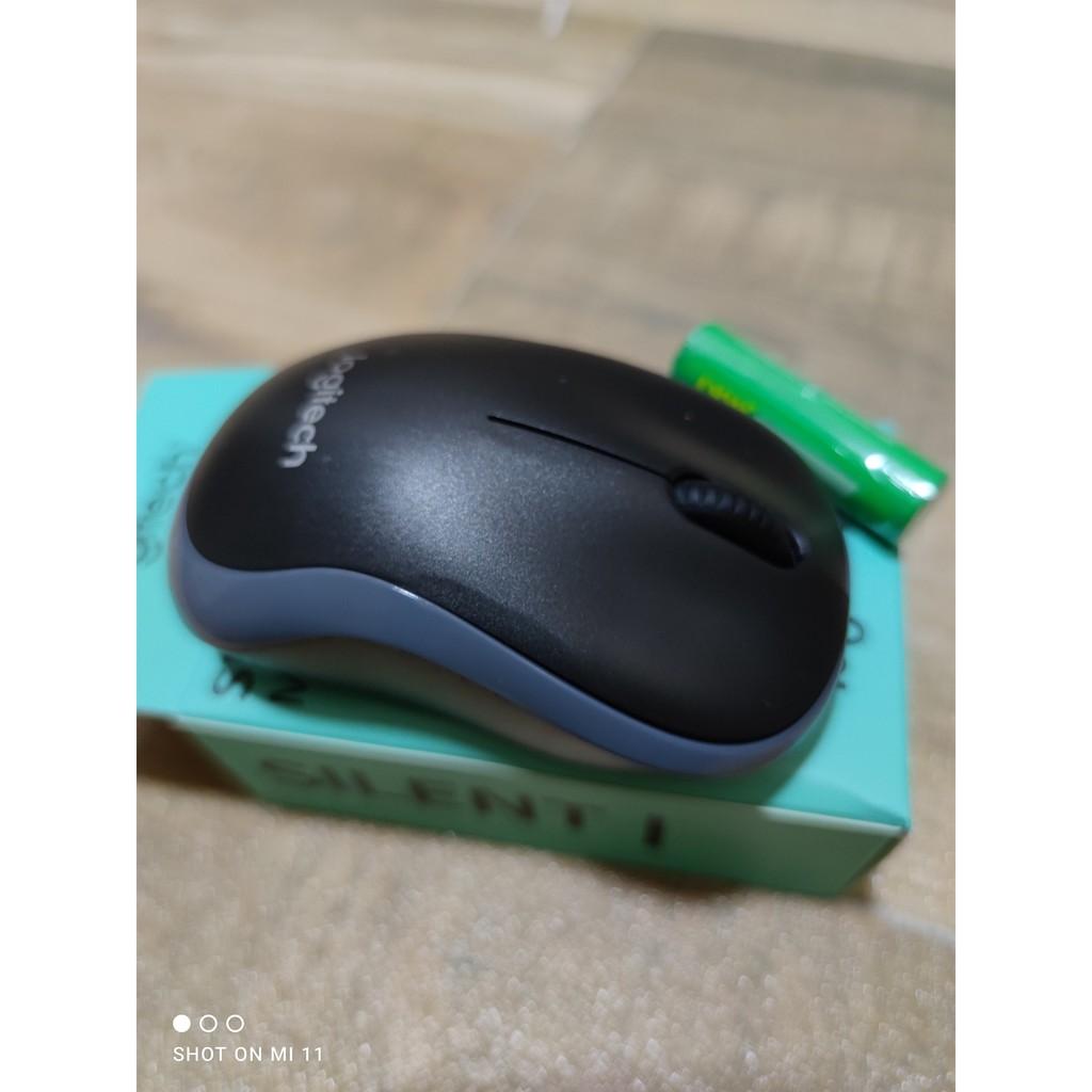 Chuột Không Dây Logitech M220 Không Tiếng Động- Có Công Tắc On/Off - Độ Nhạy Cao - Bảo Hành 12 Tháng