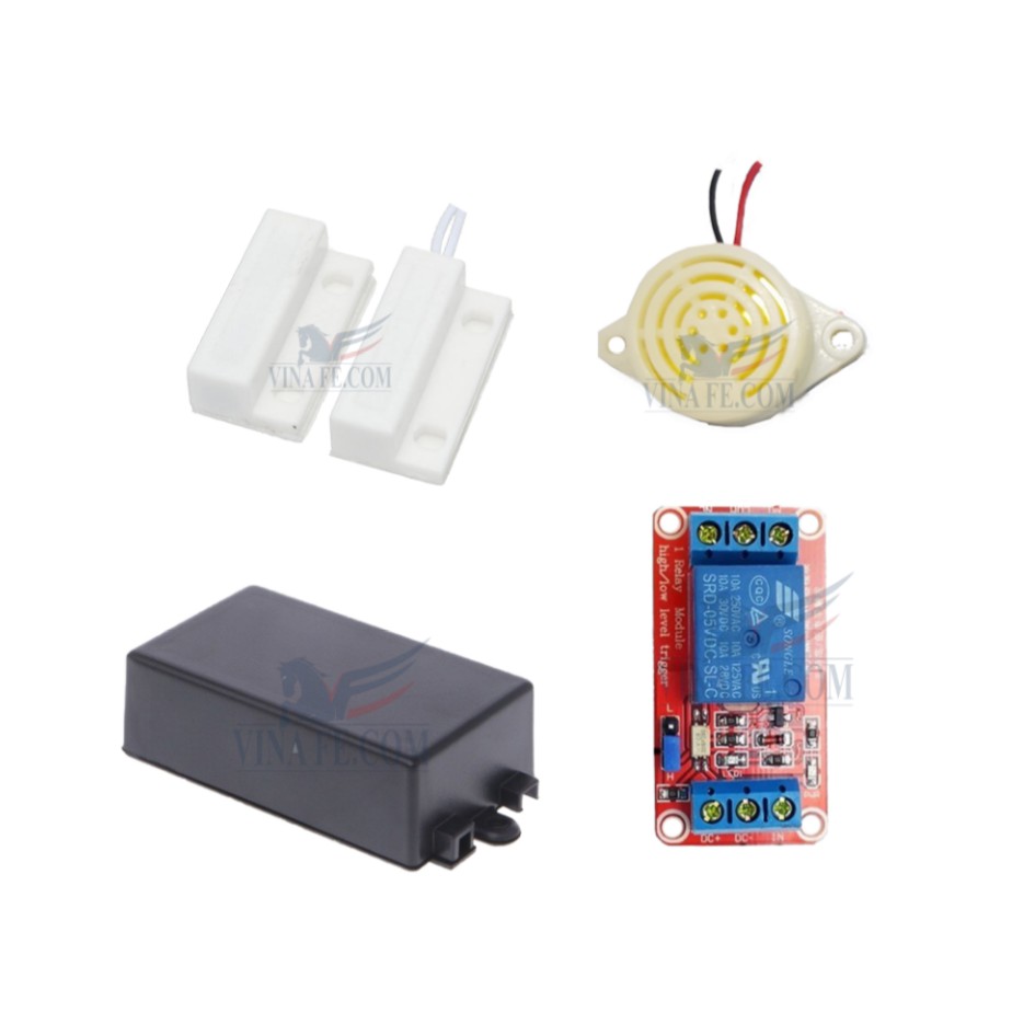 COMBO Báo Chống Trộm Cảm Biến Công Tắc Từ