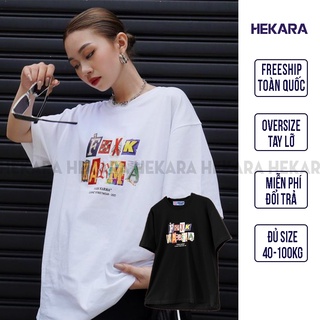 ÁO FXXK KARMA - RPT MCK áo phông Oversize chuẩn form, HEKARA
