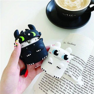 🔥 Case Ap 1/2 & Pro 🔥 Freeship 🔥 VỎ BỌC RỒNG CUTE - Cho Tai Nghe Không Dây (Bluetooth) - Vipstore89