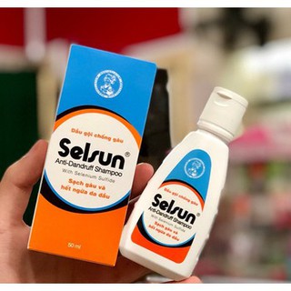 Dầu gội làm sạch gàu rohto selsun 50ml