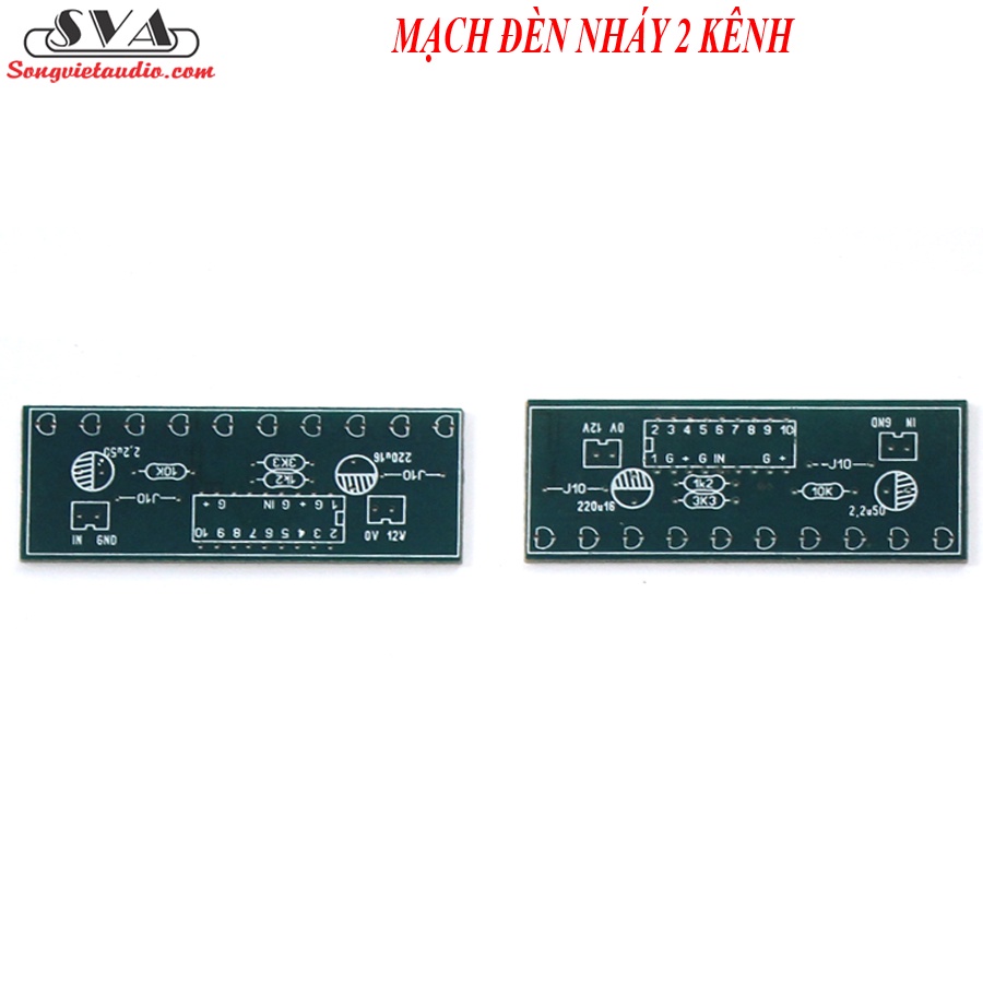 MẠCH ĐÈN NHÁY 2 KÊNH