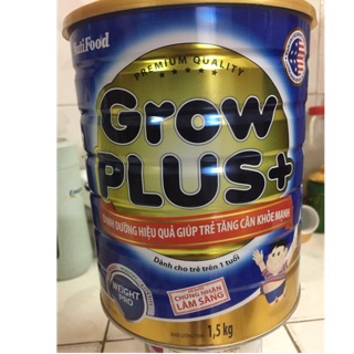 Sữa bột grow plus xanh cho tre tăng cân khoẻ mạnh trên 1 tuổi(900g-1.5kg)