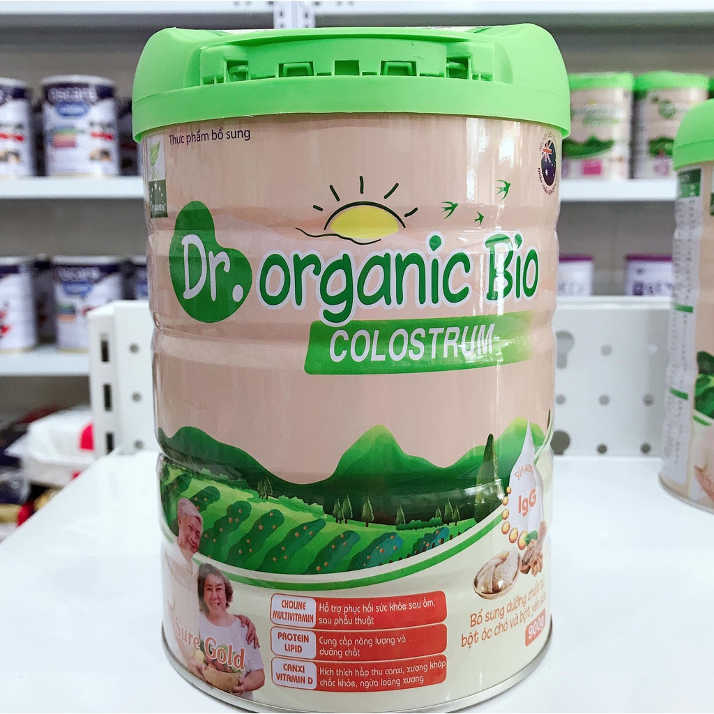 Sữa hỗ trợ phục hồi sức khỏe Sure Gold Dr Organic Bio