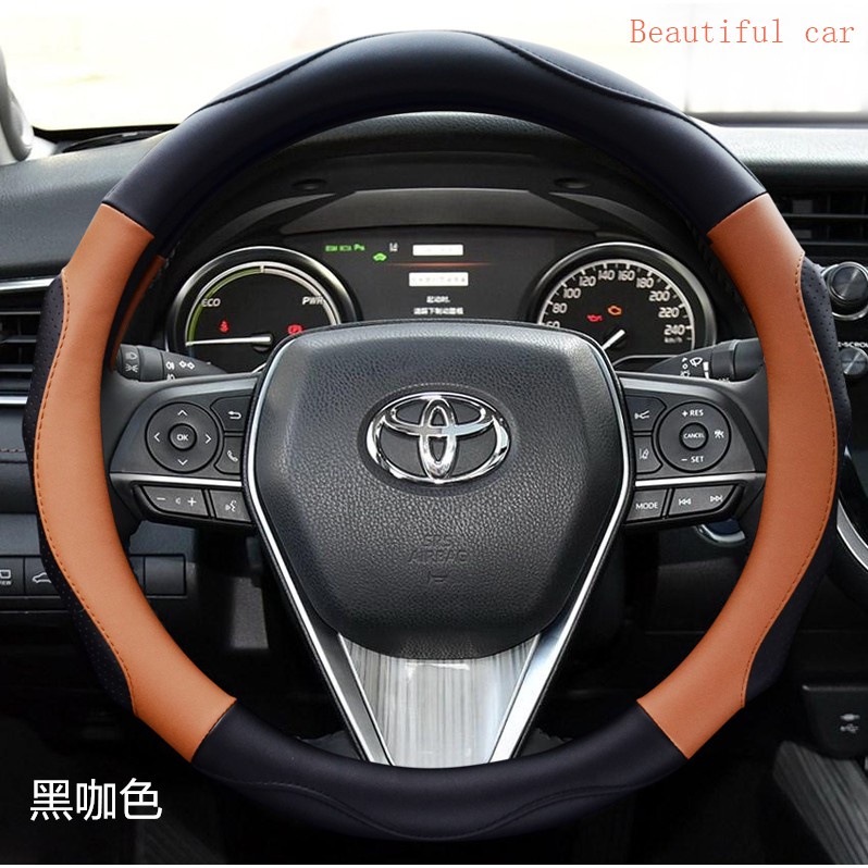 Bọc Vô Lăng Xe Hơi Toyota Yaris Altis Vios Rav4 Camry Chr Chất Lượng Cao