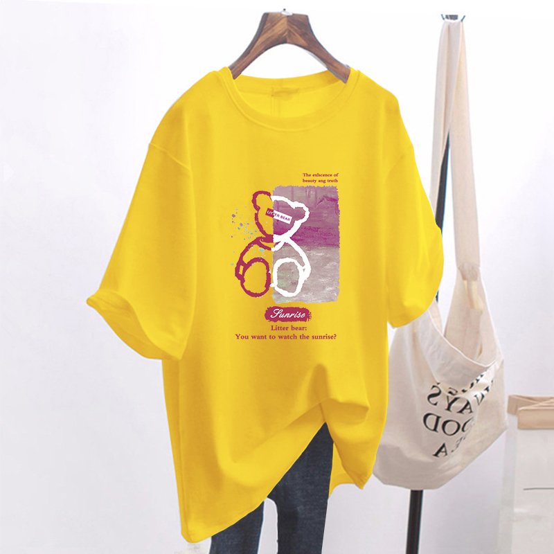 Áo Thun Litter Bear Unisex Tay Lỡ ( V235 )