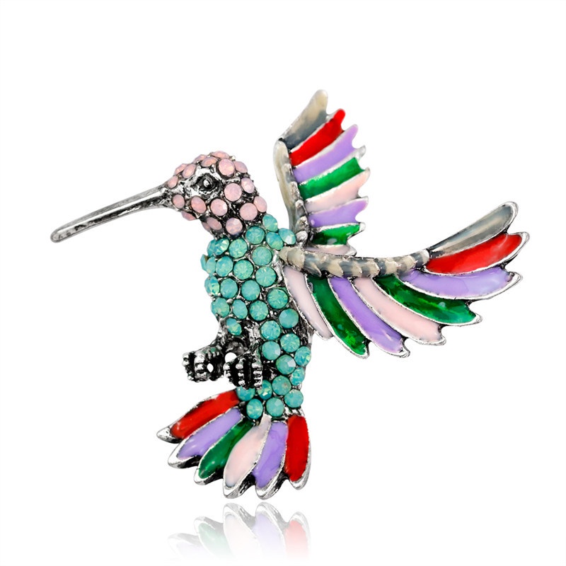 Ghim Cài Áo Hình Chuồn Chuồn Đính Đá Thời Trang