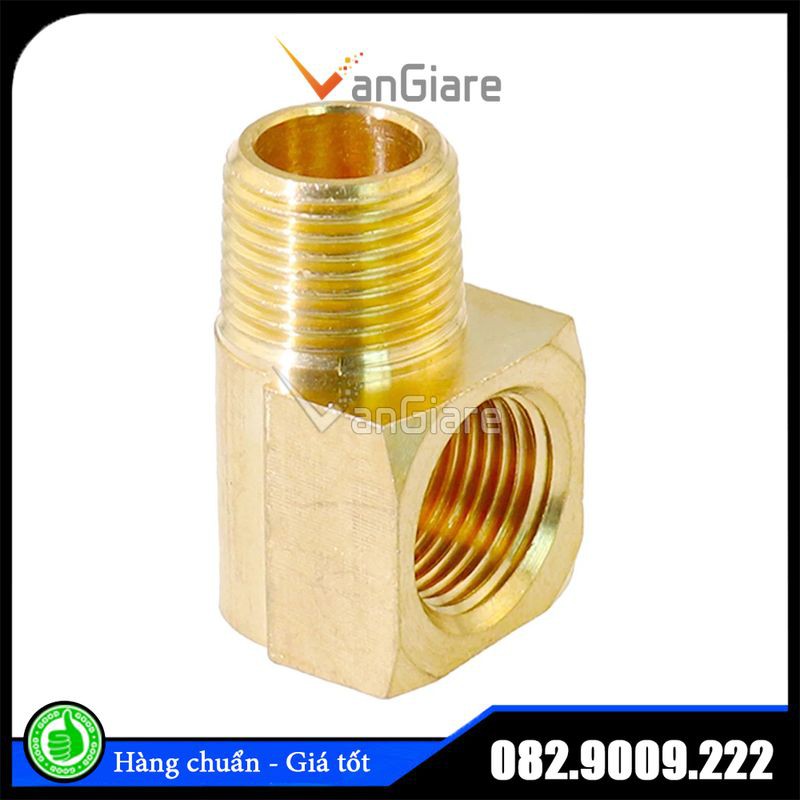Co điếu thau - co nối góc ren trong ngoài góc 90 độ