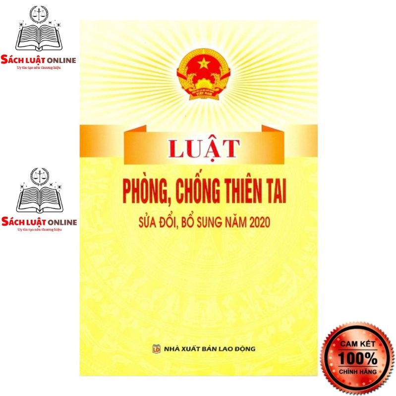 Sách - Luật phòng, chống thiên tai