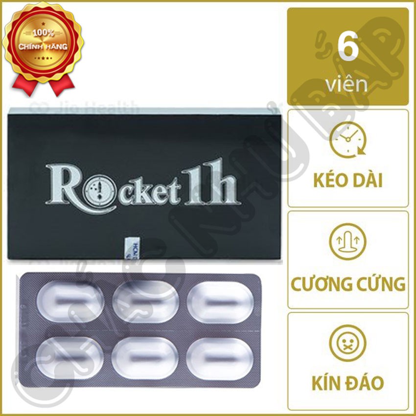 [Chính Hãng Sao Thái Dương] Rocket 1h hỗ trợ tăng cường sinh lý nam