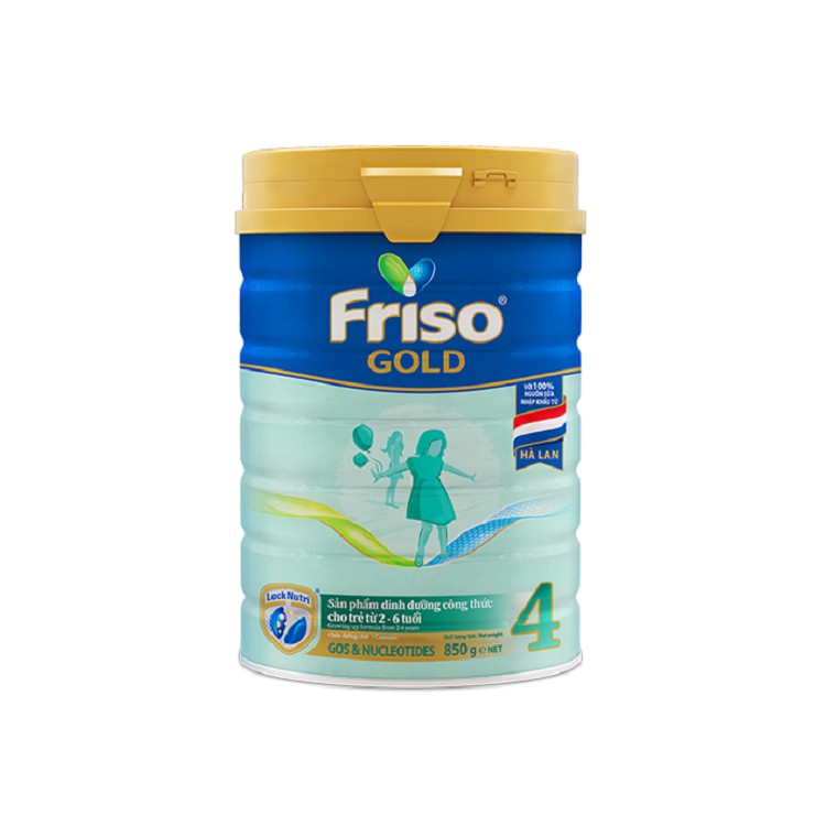 Sữa Friso Gold số 4 - 850g (2-6 tuổi)