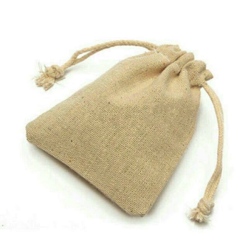 Túi Vải Đựng Phụ Kiện BEETECH BTTV-004PK Vải Bố, Đồ Handmade Có Dây Rút Tiện Lợi