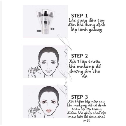 Xịt Dưỡng GECOMO Khoá Chặt Lớp Make Up #SPRAY