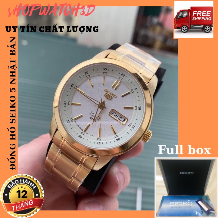 Đồng Hồ Nam Seiko 5 Cao Cấp Giá Rẻ Chống Nước Chống Xước Automatic