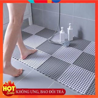Thảm Nhựa [Xả Kho] Ô 30cm x 30cm Chống Trơn Trượt Nhà Tắm