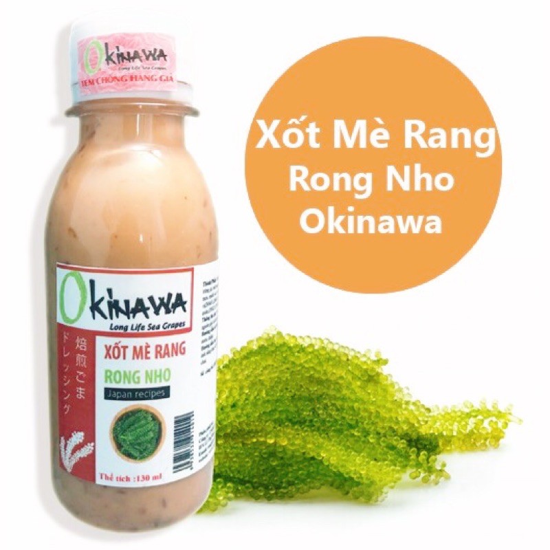 Sốt Mè Rang Okinawa Thượng Hạng 130ml Siêu Ngon